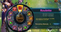 Event “Roulette” (11/02/2021)