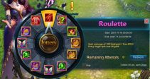Event “Roulette” (11/16/2021)