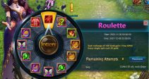 Event “Roulette” (11/30/2021)