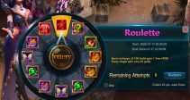 Event “Roulette” (01/11/2022)