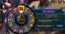 Event “Roulette” (03/08/2022)