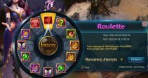 Event “Roulette” (03/22/2022)