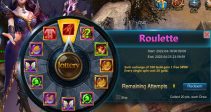 Event “Roulette” (04/19/2022)