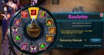 Event “Roulette” (05/31/2022)