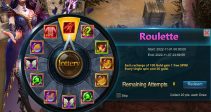 Event “Roulette” (11/01/2022)