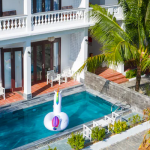 Profile picture of Luna Villa Hoi An is a private pool villa located in Hoi An, Vietnam. The villa offers quiet accommodation near Hoi An Ancient Town. It is perfect for travelers looking for a relaxing stay in Hoi An.Website: https://lunavilla.vn/.